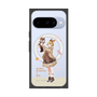 Premium Square Case with Pixelsnap［ Hatsune Miku × Kuppy Ramune - Kagamine Rin × Ram - Full-body Illustration 2 ］