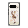 Premium Square Case with Pixelsnap［ Hatsune Miku × Kuppy Ramune - Kagamine Rin × Ram - Full-body Illustration 2 ］