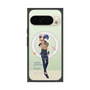 Premium Square Case with Pixelsnap［ Hatsune Miku × Kuppy Ramune - KAITO × Kuppy - Full-body Illustration 2 ］