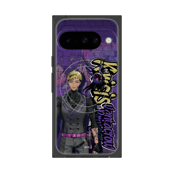Premium Square Case with Pixelsnap［ NIJISANJI EN - Vantacrow Bringer - Street ］
