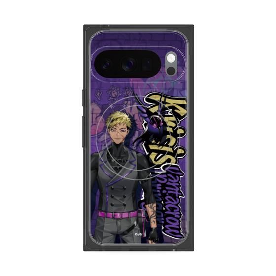 Premium Square Case with Pixelsnap［ NIJISANJI EN - Vantacrow Bringer - Street ］