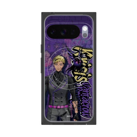 Premium Square Case with Pixelsnap［ NIJISANJI EN - Vantacrow Bringer - Street ］