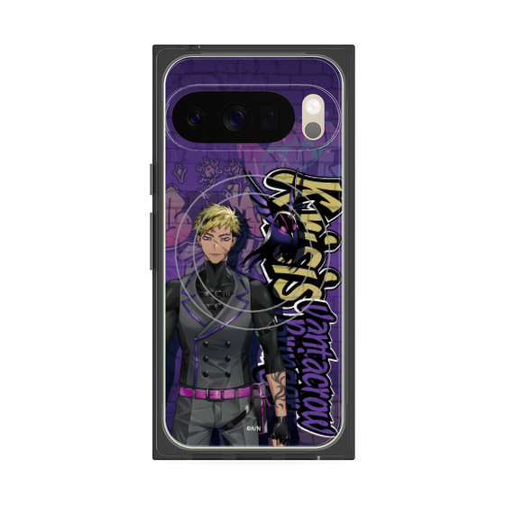 Premium Square Case with Pixelsnap［ NIJISANJI EN - Vantacrow Bringer - Street ］
