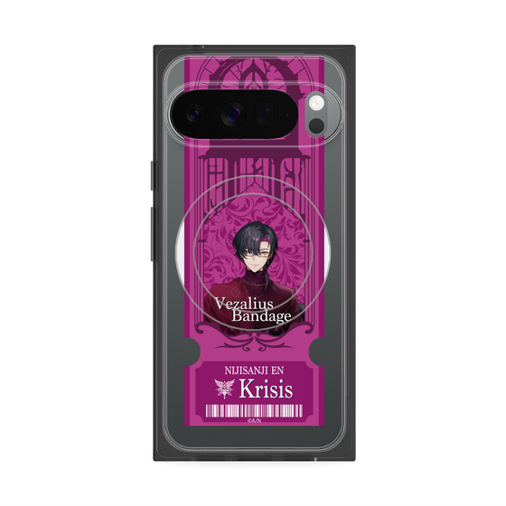 Premium Square Case with Pixelsnap［ NIJISANJI EN - Vezalius Bandage - Ticket ］