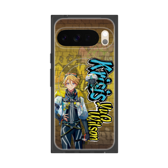 Premium Square Case with Pixelsnap［ NIJISANJI EN - Yu Q. Wilson - Street ］