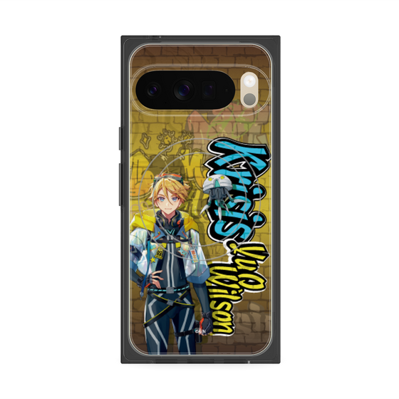 Premium Square Case with Pixelsnap［ NIJISANJI EN - Yu Q. Wilson - Street ］
