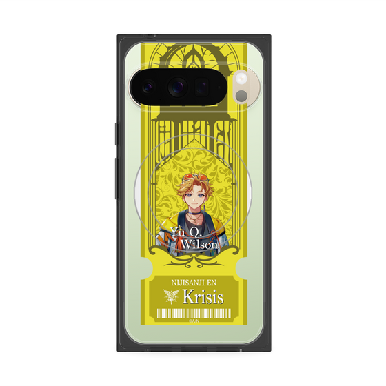Premium Square Case with Pixelsnap［ NIJISANJI EN - Yu Q. Wilson - Ticket ］