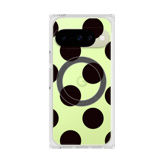 Premium Square Case with Pixelsnap［ Simple Dot - Black ］