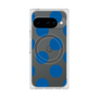 Premium Square Case with Pixelsnap［ Simple Dot - Blue ］