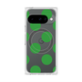 Premium Square Case with Pixelsnap［ Simple Dot - Green ］