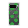 Premium Square Case with Pixelsnap［ Simple Dot - Green ］