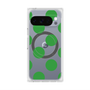 Premium Square Case with Pixelsnap［ Simple Dot - Green ］