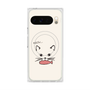 Premium Square Case with Pixelsnap［ Very Greedy Cat - White ］