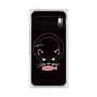 Premium Square Case with Pixelsnap［ Very Greedy Cat - Black ］
