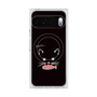 Premium Square Case with Pixelsnap［ Very Greedy Cat - Black ］