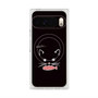 Premium Square Case with Pixelsnap［ Very Greedy Cat - Black ］