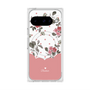 Premium Square Case with Pixelsnap［ Twin Dot Flower - Pink ］