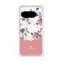 Premium Square Case with Pixelsnap［ Twin Dot Flower - Pink ］