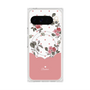 Premium Square Case with Pixelsnap［ Twin Dot Flower - Pink ］