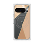 Premium Square Case with Pixelsnap［ Marble Triangle Palette - Beige ］