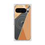 Premium Square Case with Pixelsnap［ Marble Triangle Palette - Orange ］