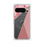 Premium Square Case with Pixelsnap［ Marble Triangle Palette - Pink ］
