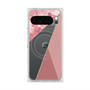 Premium Square Case with Pixelsnap［ Marble Triangle Palette - Pink ］