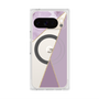 Premium Square Case with Pixelsnap［ Marble Triangle Palette - Purple ］