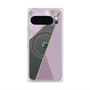 Premium Square Case with Pixelsnap［ Marble Triangle Palette - Purple ］