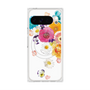 Premium Square Case with Pixelsnap［ Flower Shower ］
