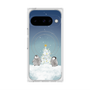 Premium Square Case with Pixelsnap［ Quiet Penguin Night ］