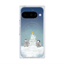 Premium Square Case with Pixelsnap［ Quiet Penguin Night ］
