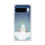 Premium Square Case with Pixelsnap［ Quiet Penguin Night ］