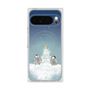 Premium Square Case with Pixelsnap［ Quiet Penguin Night ］