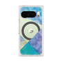 Premium Square Case with Pixelsnap［ Sunrise Pastel Palette - Blue ］