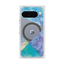 Premium Square Case with Pixelsnap［ Sunrise Pastel Palette - Blue ］