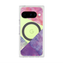 Premium Square Case with Pixelsnap［ Sunrise Pastel Palette - Purple ］