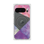 Premium Square Case with Pixelsnap［ Sunrise Pastel Palette - Purple ］