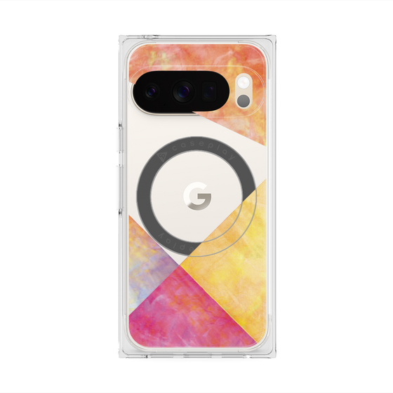 Premium Square Case with Pixelsnap［ Sunrise Pastel Palette - Mix ］