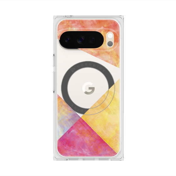 Premium Square Case with Pixelsnap［ Sunrise Pastel Palette - Mix ］