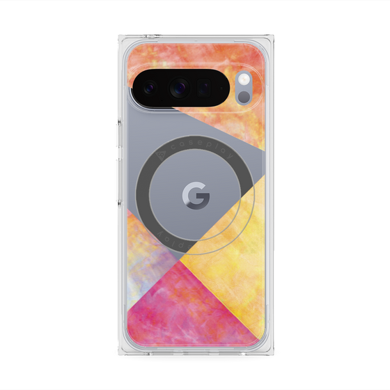 Premium Square Case with Pixelsnap［ Sunrise Pastel Palette - Mix ］