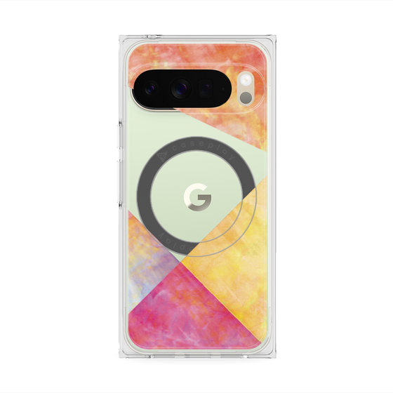 Premium Square Case with Pixelsnap［ Sunrise Pastel Palette - Mix ］