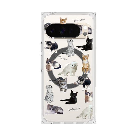 Premium Square Case with Pixelsnap［ Cat Collection ］