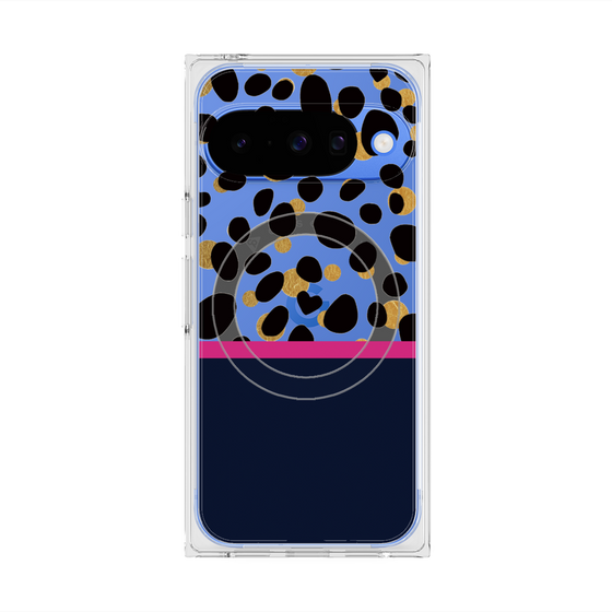 Premium Square Case with Pixelsnap［ Twin Dalmatian Line ］