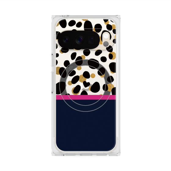 Premium Square Case with Pixelsnap［ Twin Dalmatian Line ］