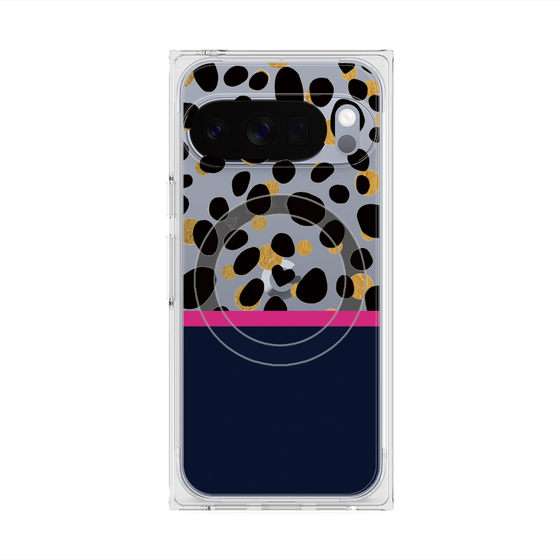 Premium Square Case with Pixelsnap［ Twin Dalmatian Line ］