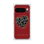 Premium Square Case with Pixelsnap［ Dalmatian Heart ］