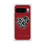 Premium Square Case with Pixelsnap［ Dalmatian Heart ］