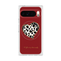 Premium Square Case with Pixelsnap［ Dalmatian Heart ］