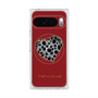 Premium Square Case with Pixelsnap［ Dalmatian Heart ］